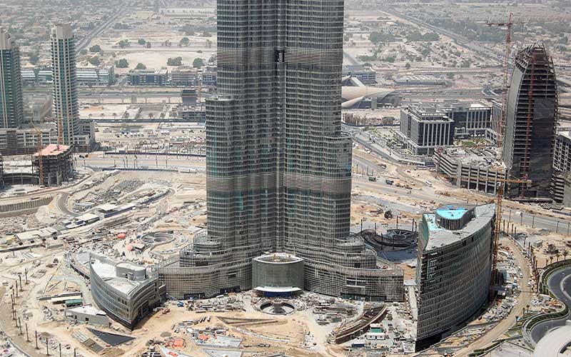 Burj Khalifa Construction