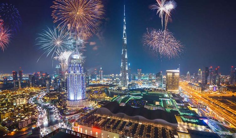 Burj Khalifa Fireworks