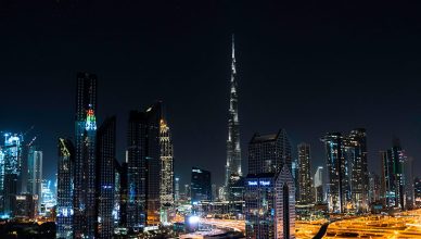 Burj Khalifa Night View
