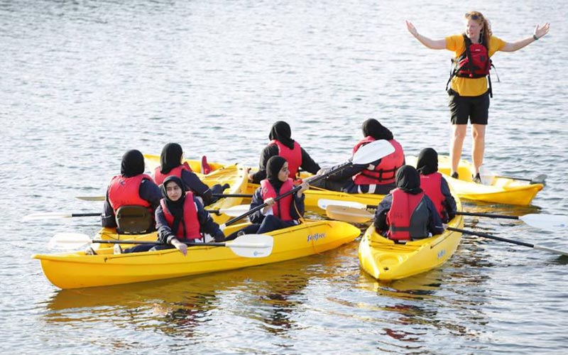 Kayaking