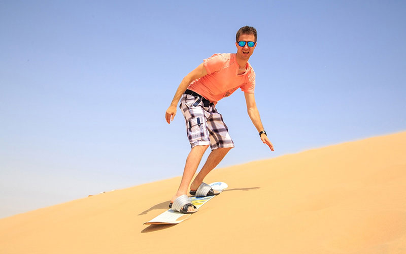 Sandboarding