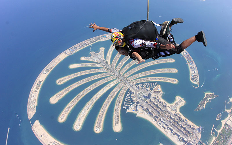 Skydiving Dubai