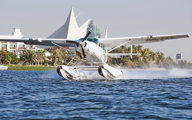 Seaplane in Dubai