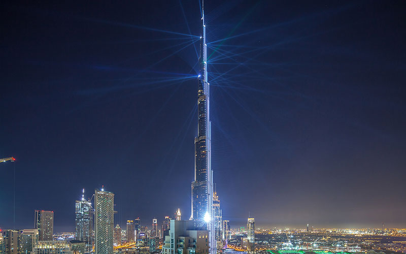 Burj Khalifa Lightshow